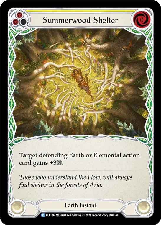 Card: Summerwood Shelter (yel)
