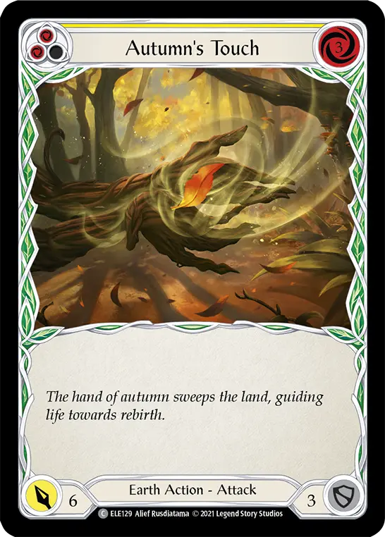 Card: Autumn's Touch (yel)