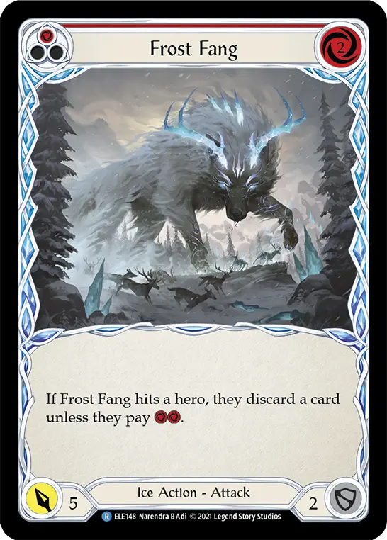 Card: Frost Fang (red)