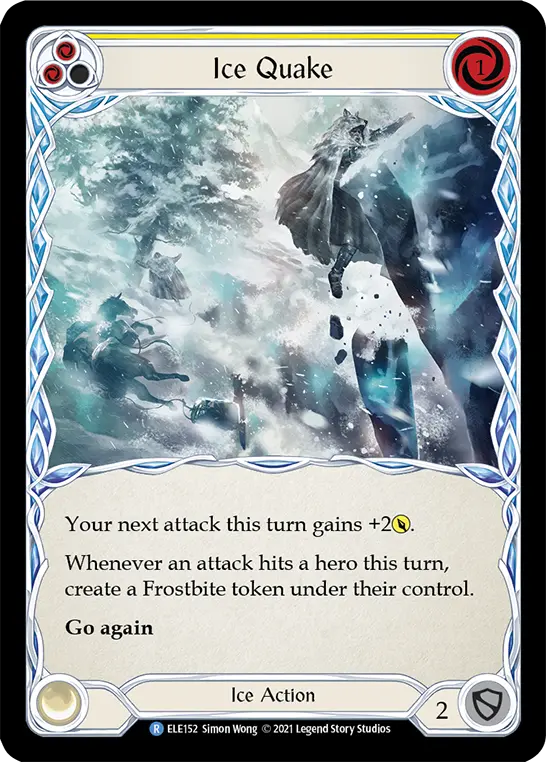 Card: Ice Quake (yel)