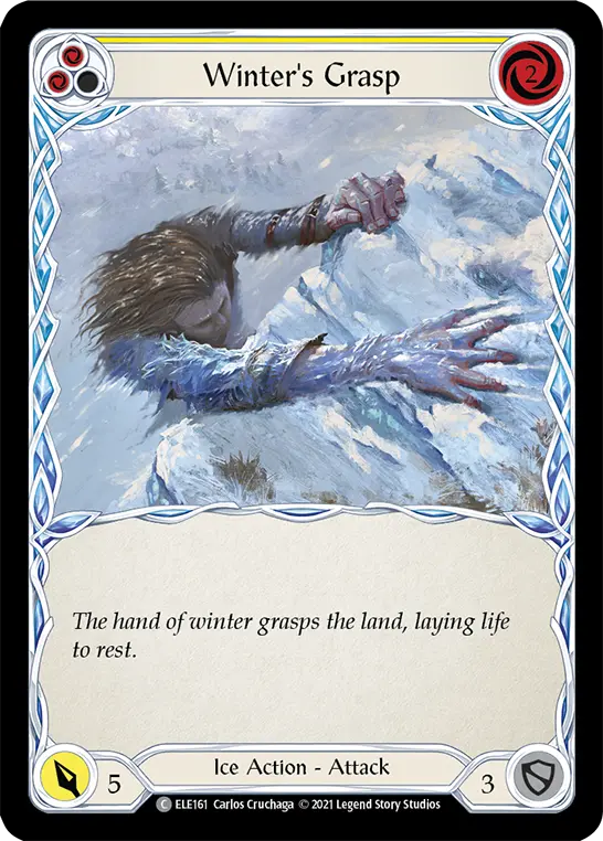 Card: Winter's Grasp (yel)