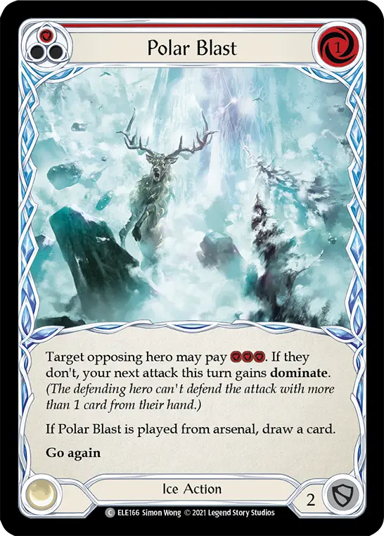 Card: Polar Blast (red)