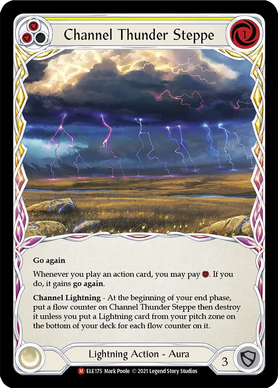 Card: Channel Thunder Steppe (yel)