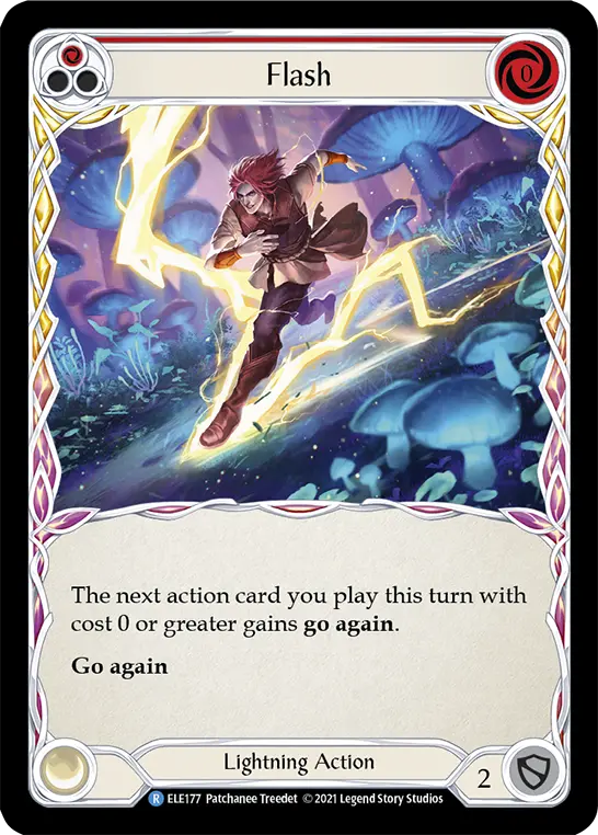 Card: Flash (red)