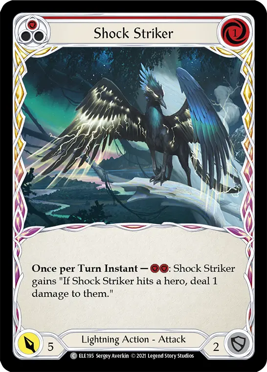 Card: Shock Striker (red)