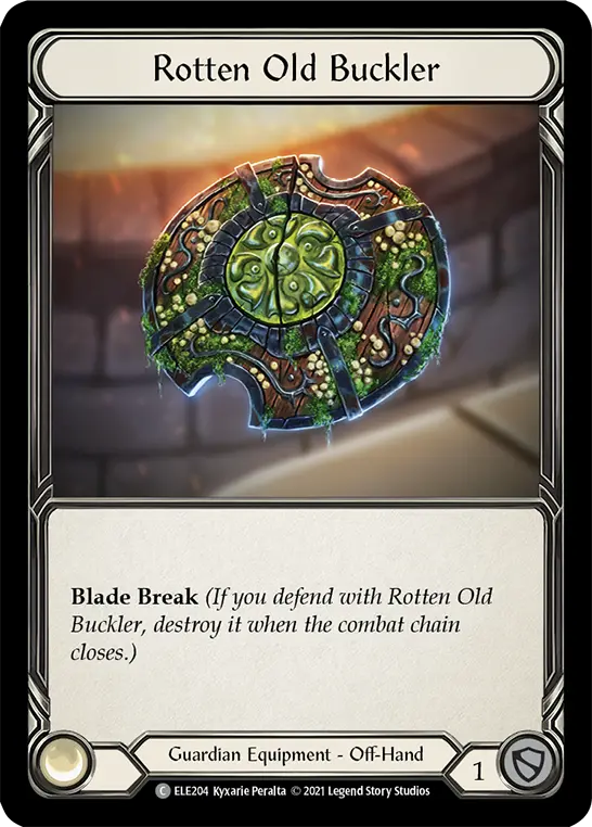 Card: Rotten Old Buckler