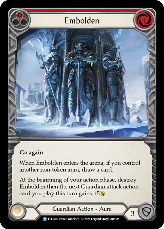 Card: Embolden (red)