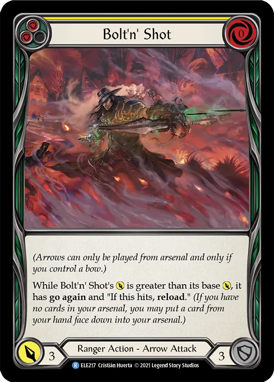 Card: Bolt'n' Shot (yel)