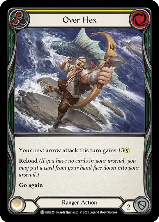 Card: Over Flex (yel)