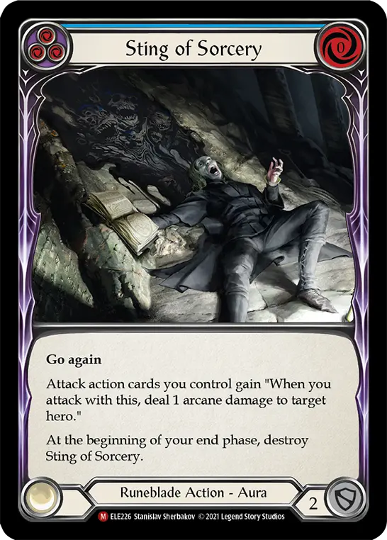 Card: Sting of Sorcery (blu)