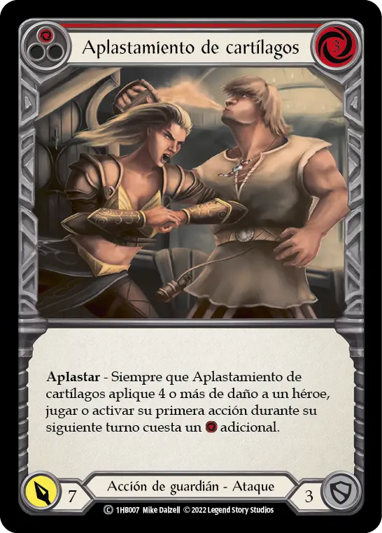Card: Cartilage Crush (red)