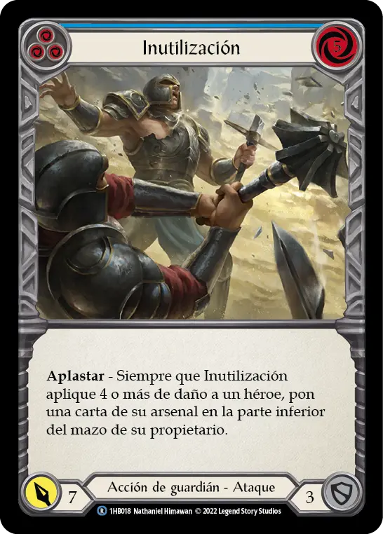 Card: Disable (blu)