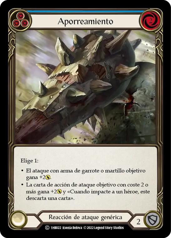 Card: Pummel (blu)
