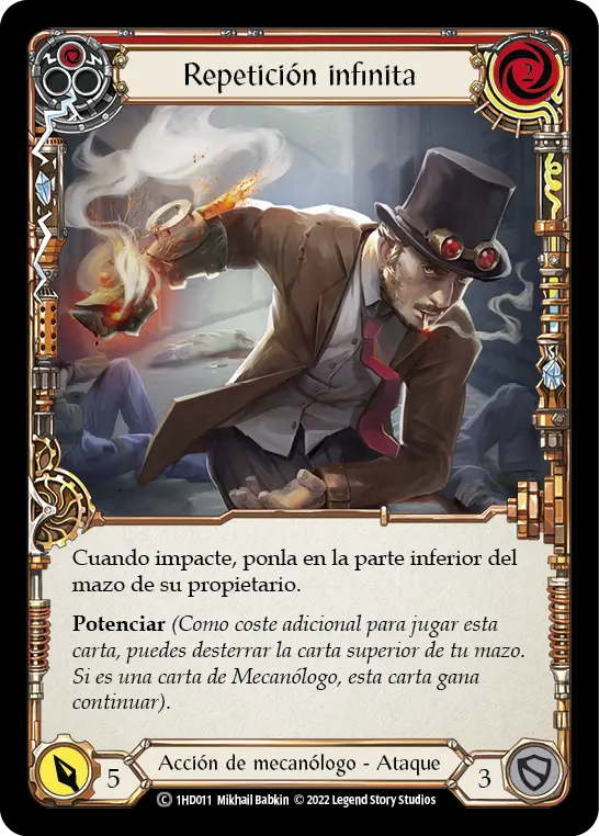 Card: Over Loop (red)