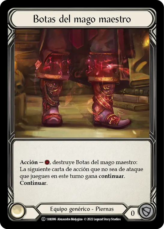 Card: Mage Master Boots