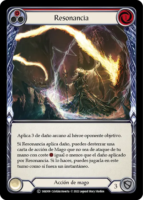 Card: Reverberate (red)