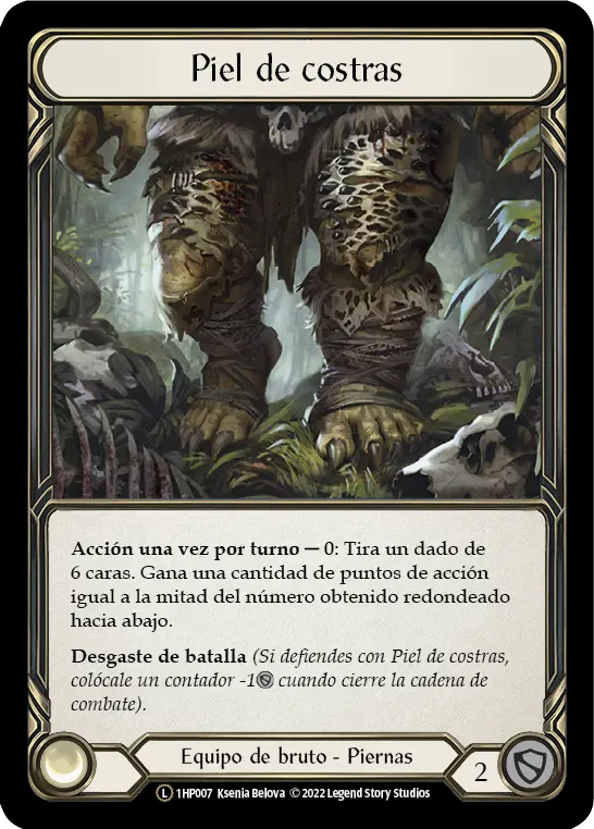 Card: Scabskin Leathers