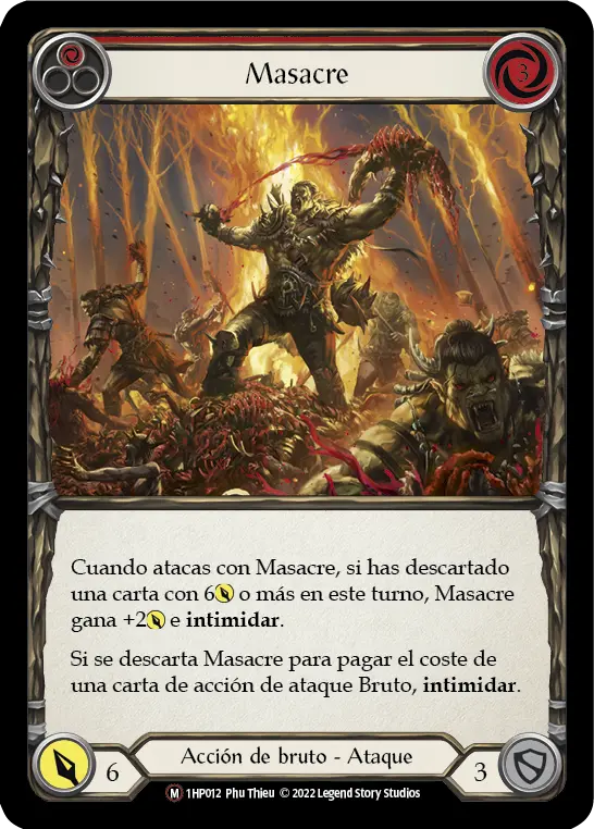 Card: Massacre (red)
