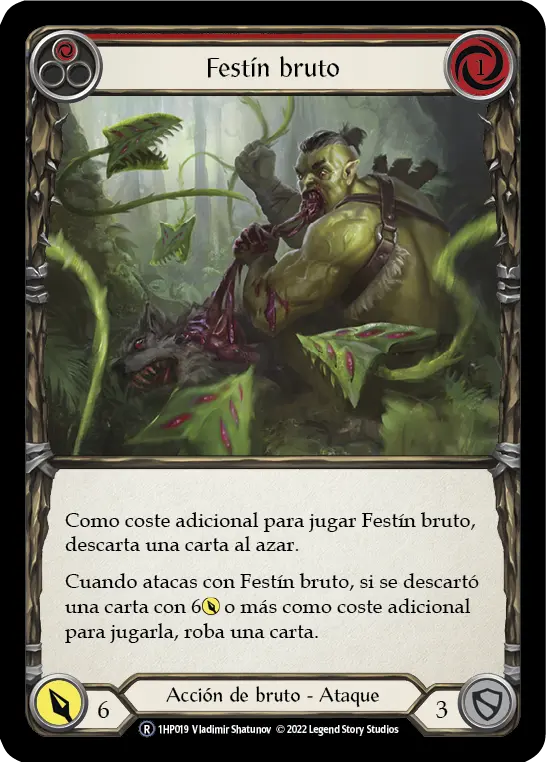 Card: Savage Feast (red)