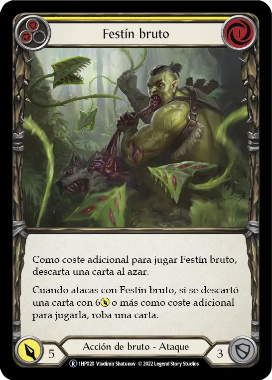 Card: Savage Feast (yel)