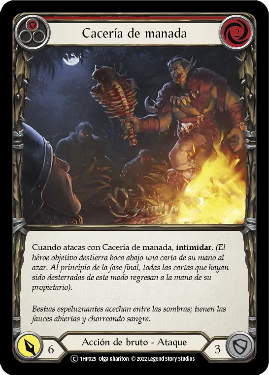 Card: Pack Hunt (red)