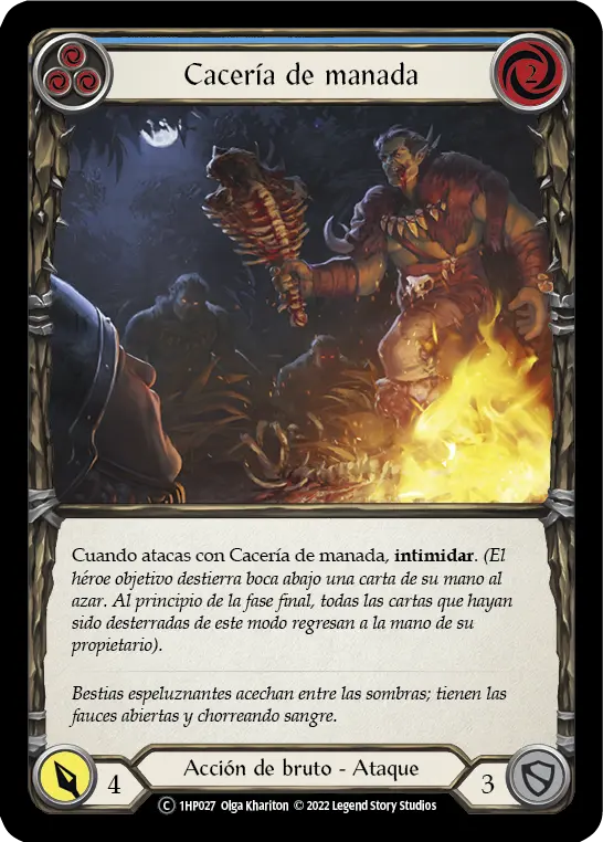 Card: Pack Hunt (blu)