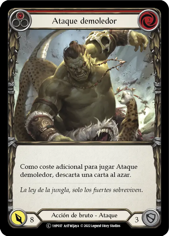 Card: Wrecker Romp (red)