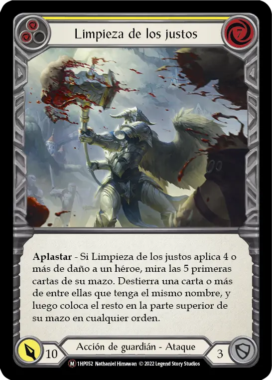 Card: Righteous Cleansing (yel)