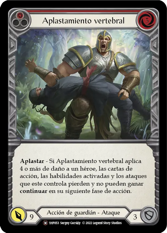 Card: Spinal Crush (red)