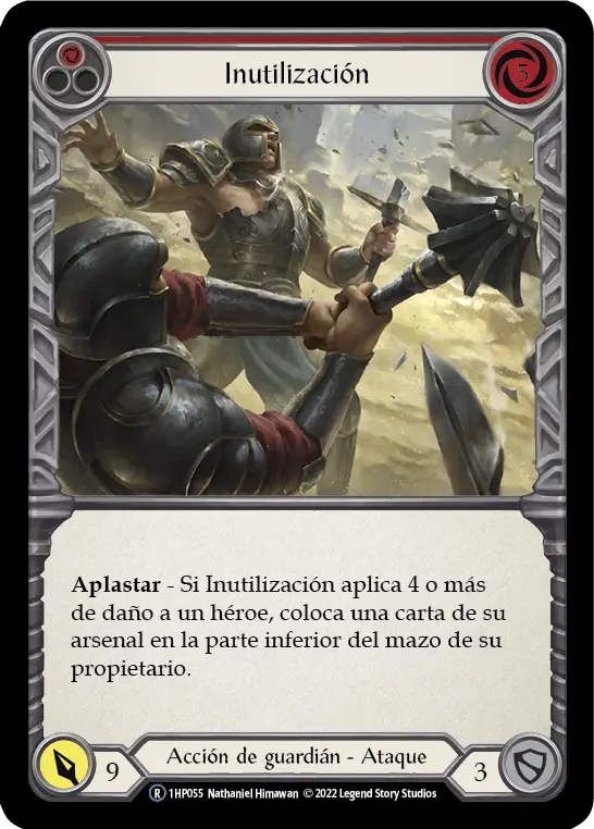 Card: Disable (red)