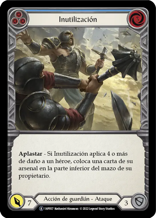 Card: Disable (blu)