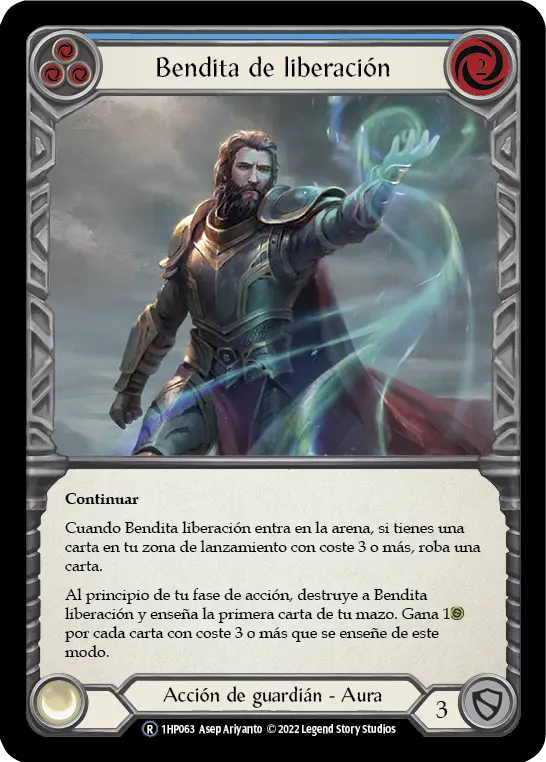 Card: Blessing of Deliverance (blu)