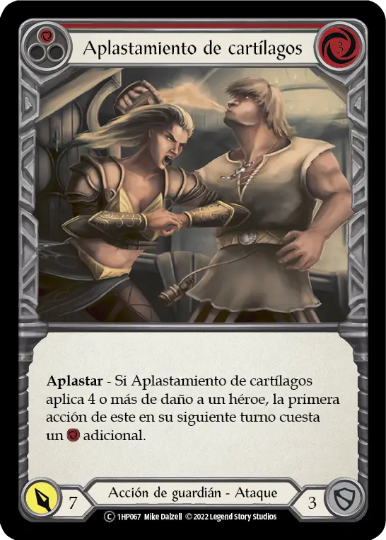 Card: Cartilage Crush (red)