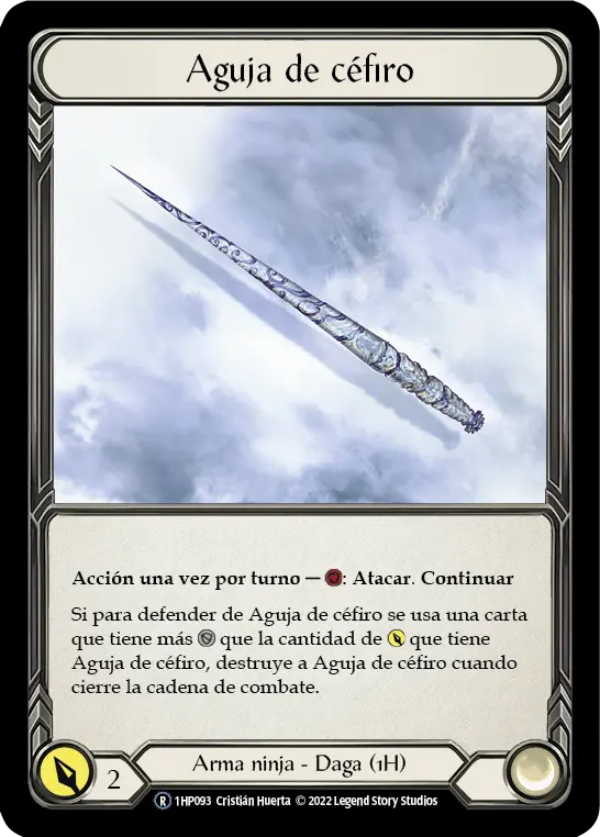Card: Zephyr Needle
