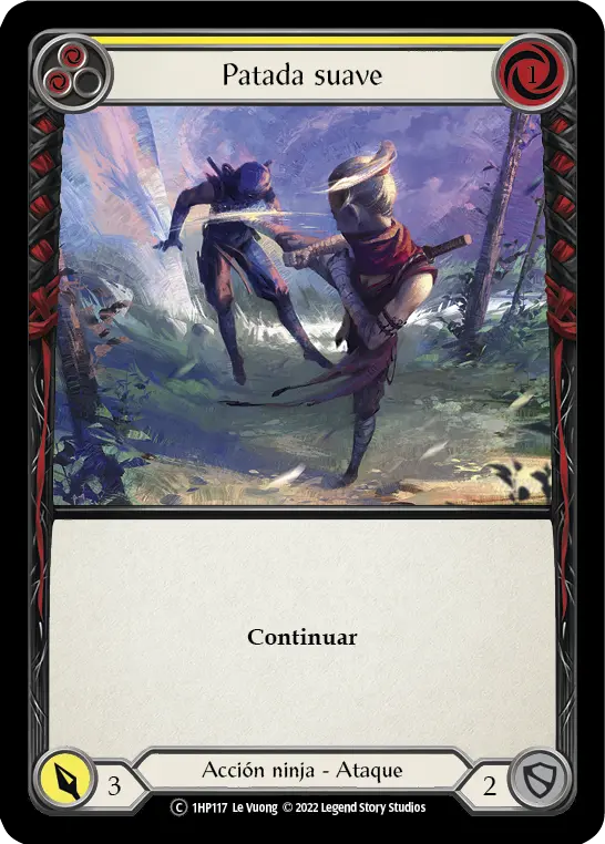 Card: Leg Tap (yel)