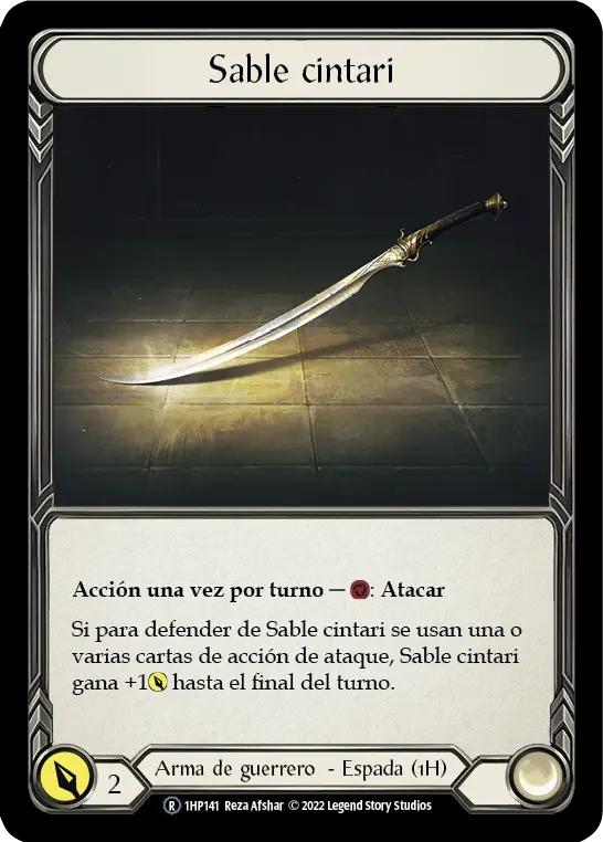 Card: Cintari Saber