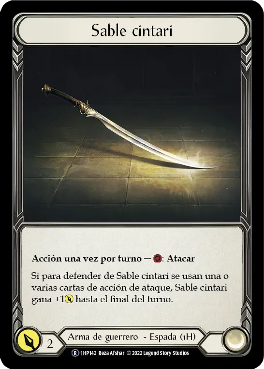 Card: Cintari Saber