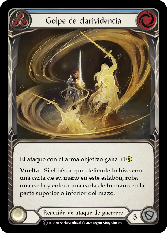 Card: Stroke of Foresight (blu)