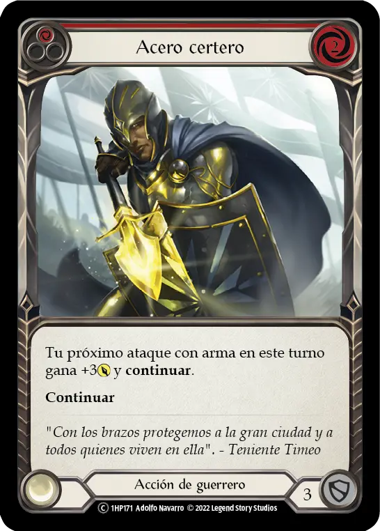 Card: Driving Blade (red)