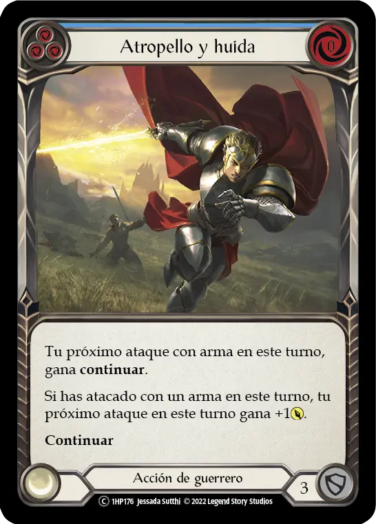 Card: Hit and Run (blu)
