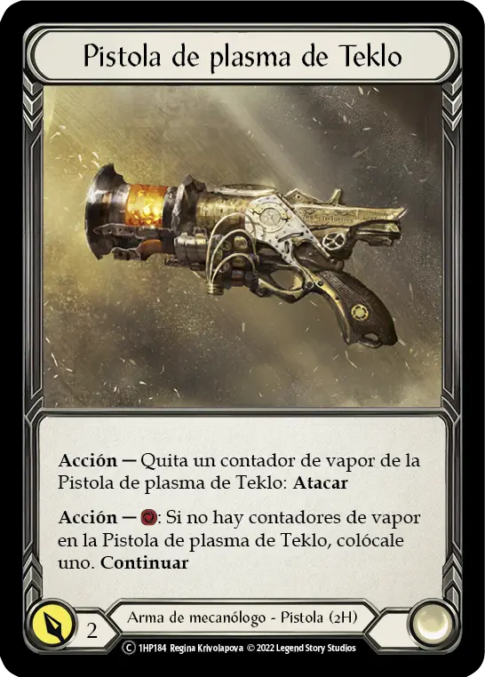 Card: Teklo Plasma Pistol