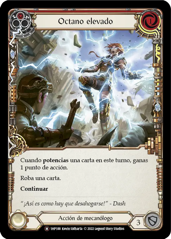 Card: High Octane (red)