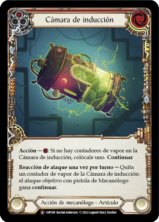 Card: Induction Chamber (red)