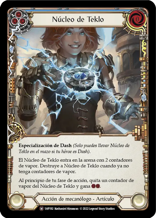 Card: Teklo Core (blu)