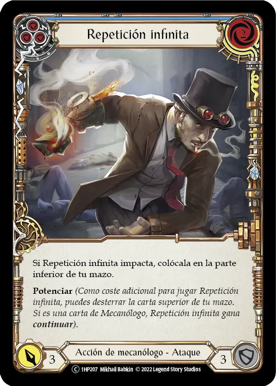 Card: Over Loop (blu)
