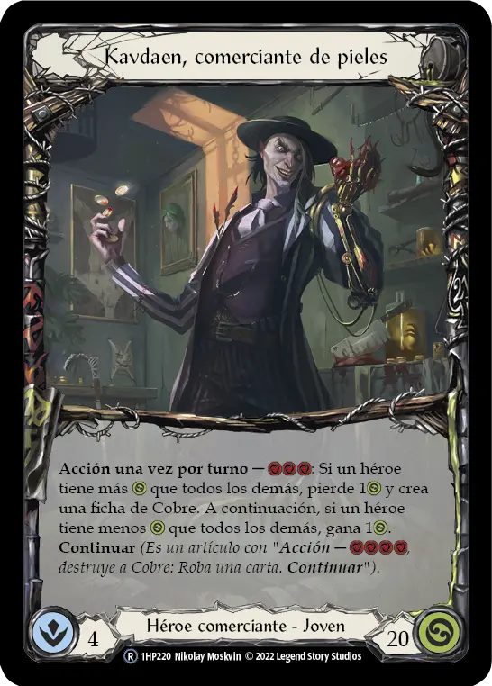 Card: Kavdaen, Trader of Skins