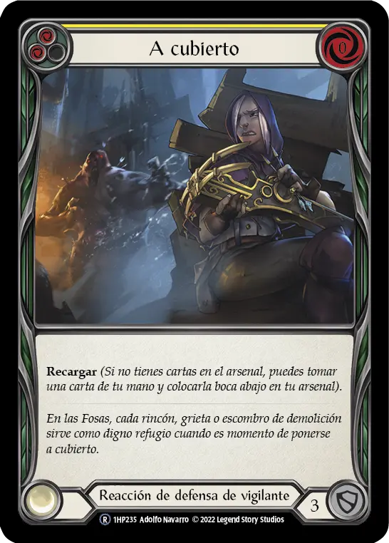 Card: Take Cover (yel)