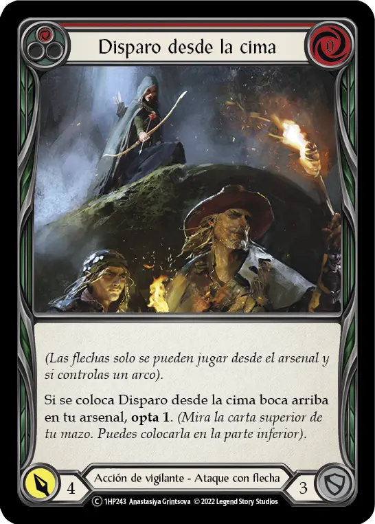 Card: Ridge Rider Shot (red)