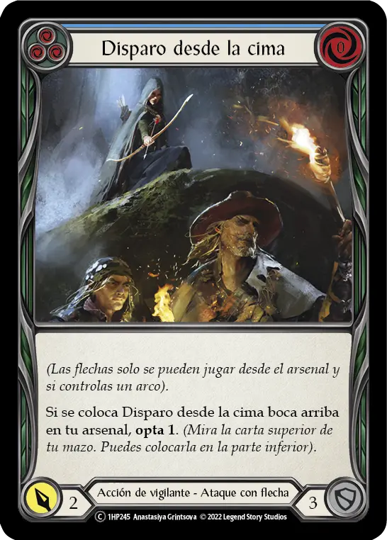 Card: Ridge Rider Shot (blu)