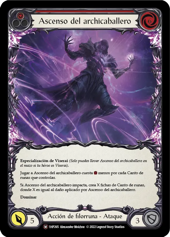 Card: Arknight Ascendancy (red)